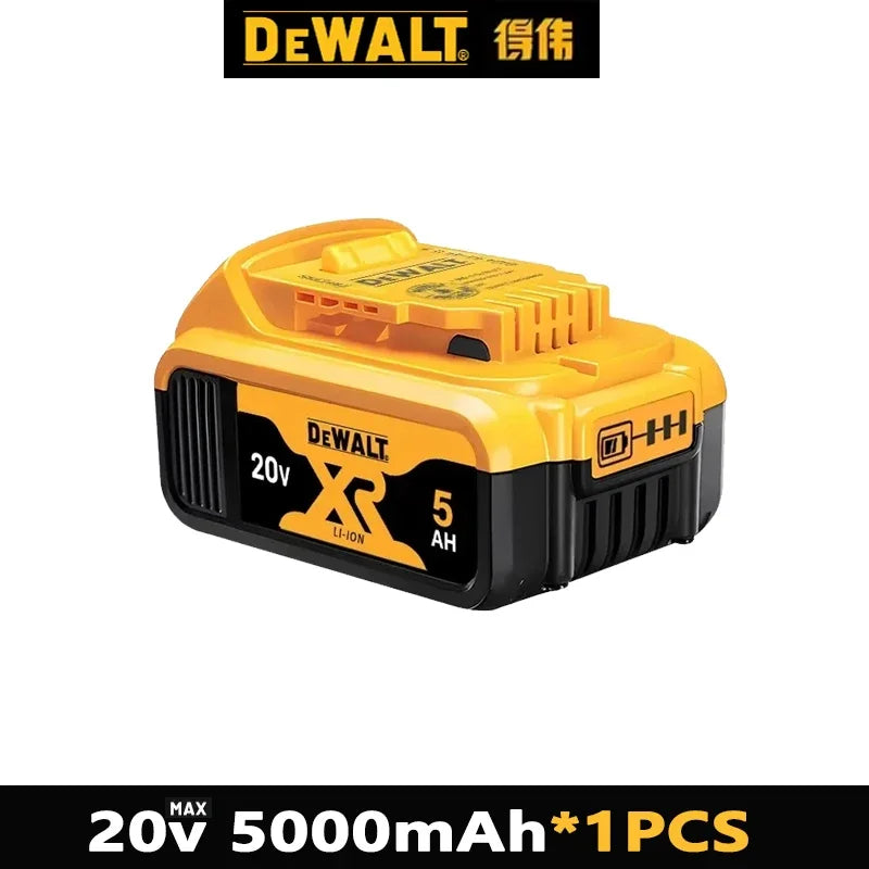 Original Dewalt 20V Battery, dewalt 2AH/5AH/6AH Rechargeable Lithium-Ion Battery, Dewalt DCB206 Power Tool Replacement Battery.