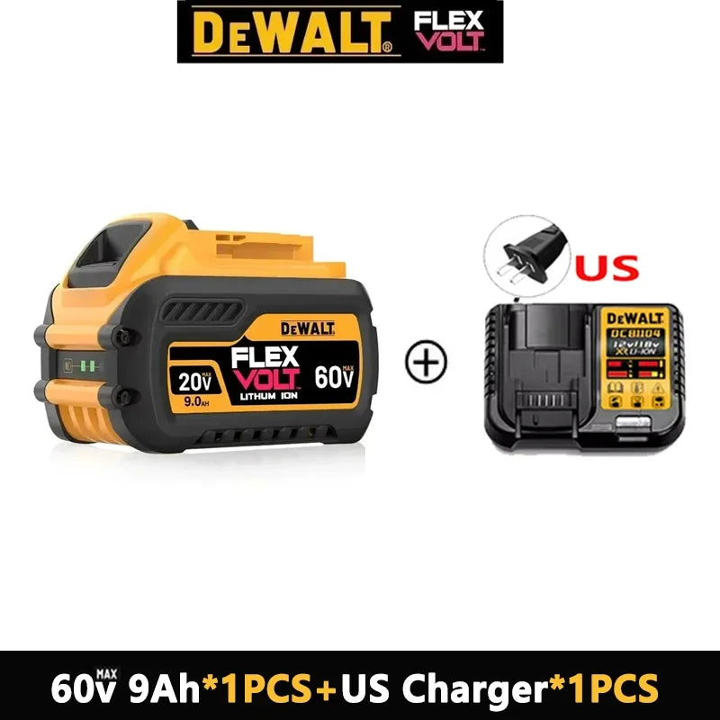 Original Dewalt 20V Battery, dewalt 2AH/5AH/6AH Rechargeable Lithium-Ion Battery, Dewalt DCB206 Power Tool Replacement Battery.