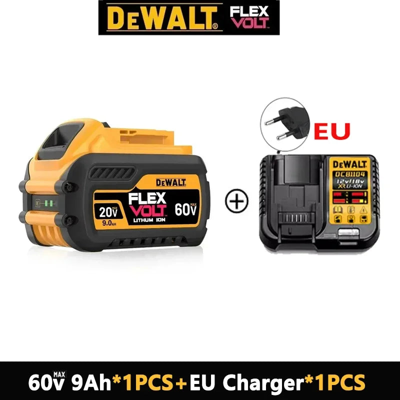 Original Dewalt 20V Battery, dewalt 2AH/5AH/6AH Rechargeable Lithium-Ion Battery, Dewalt DCB206 Power Tool Replacement Battery.