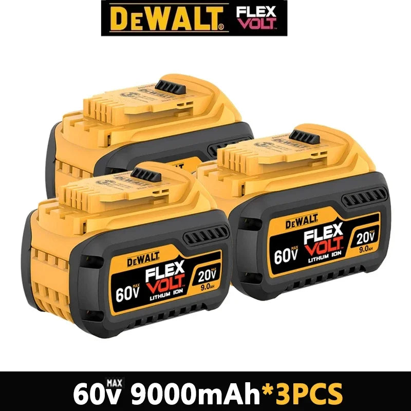 Original Dewalt 20V Battery, dewalt 2AH/5AH/6AH Rechargeable Lithium-Ion Battery, Dewalt DCB206 Power Tool Replacement Battery.