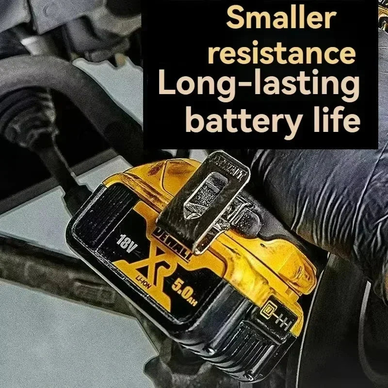 Original Dewalt 20V Battery, dewalt 2AH/5AH/6AH Rechargeable Lithium-Ion Battery, Dewalt DCB206 Power Tool Replacement Battery.